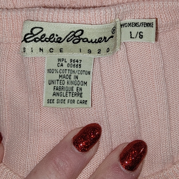 #390 Eddie Bauer- Long Sleeve Crew Neck Pullover Sweaters-.Colors.Sizes Avail - Picture 3 of 16